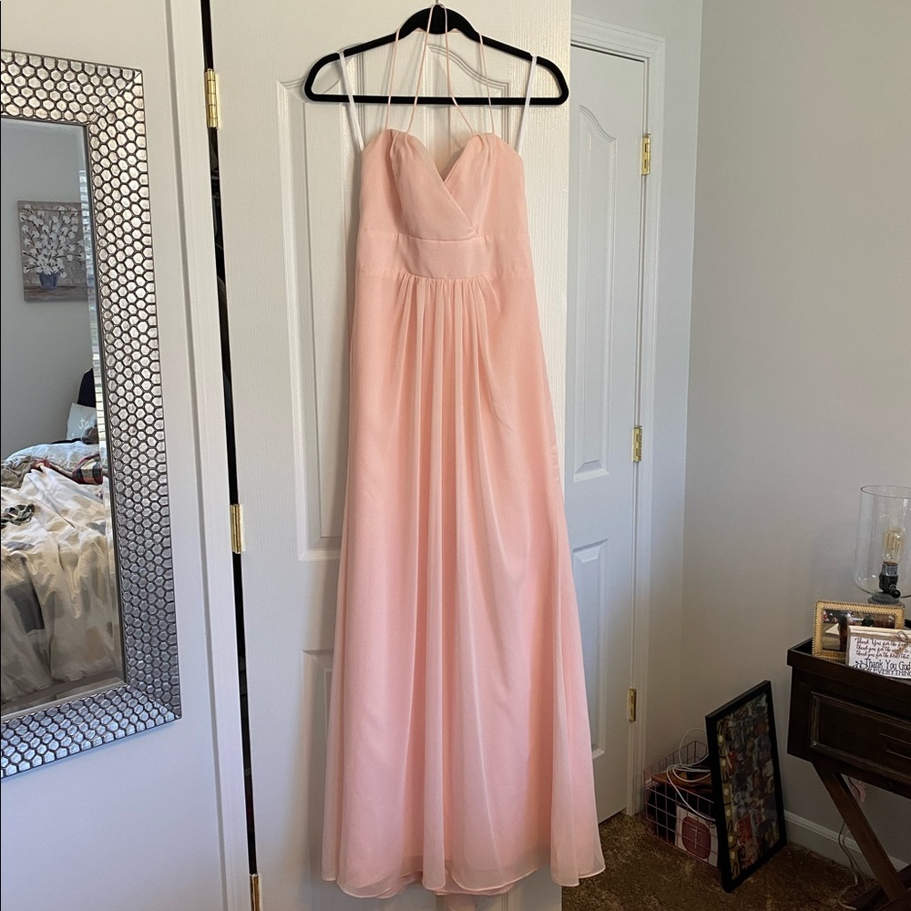 Jim Hjelm Occasions Bridesmaid Dress Blush